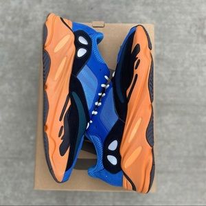 Bright blue Yezzy boost 700